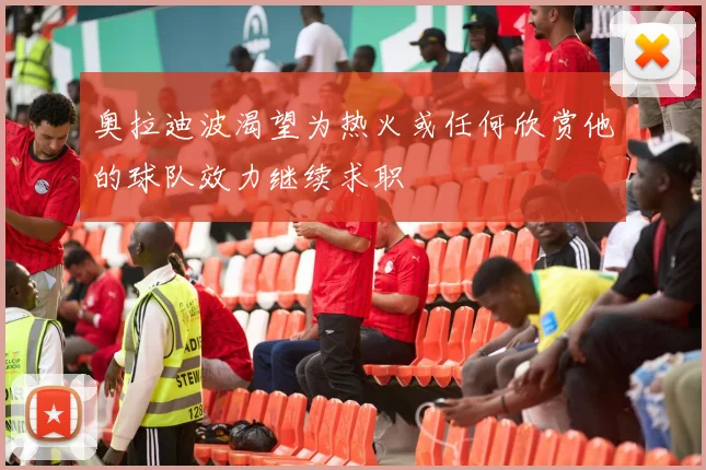 奥拉迪波渴望为热火或任何欣赏他的球队效力继续求职